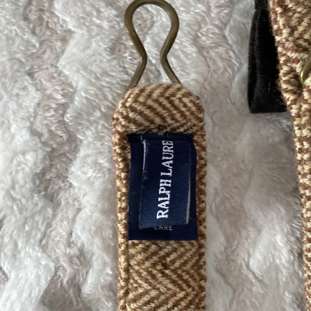 Ralph Lauren Wool Belt with Velvet Bow